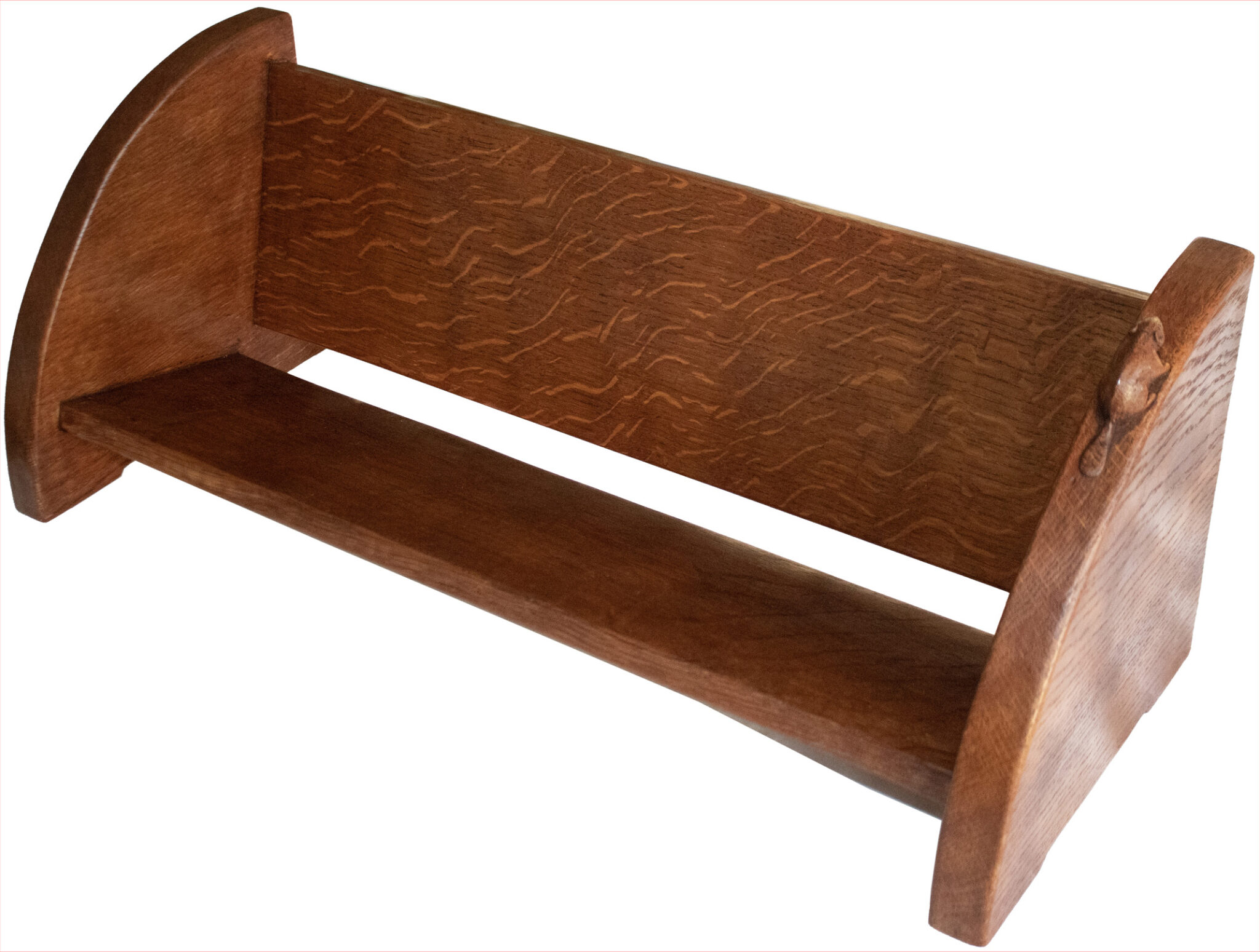 BEAVERMAN ADZED OAK BOOK TROUGH – Ingnet