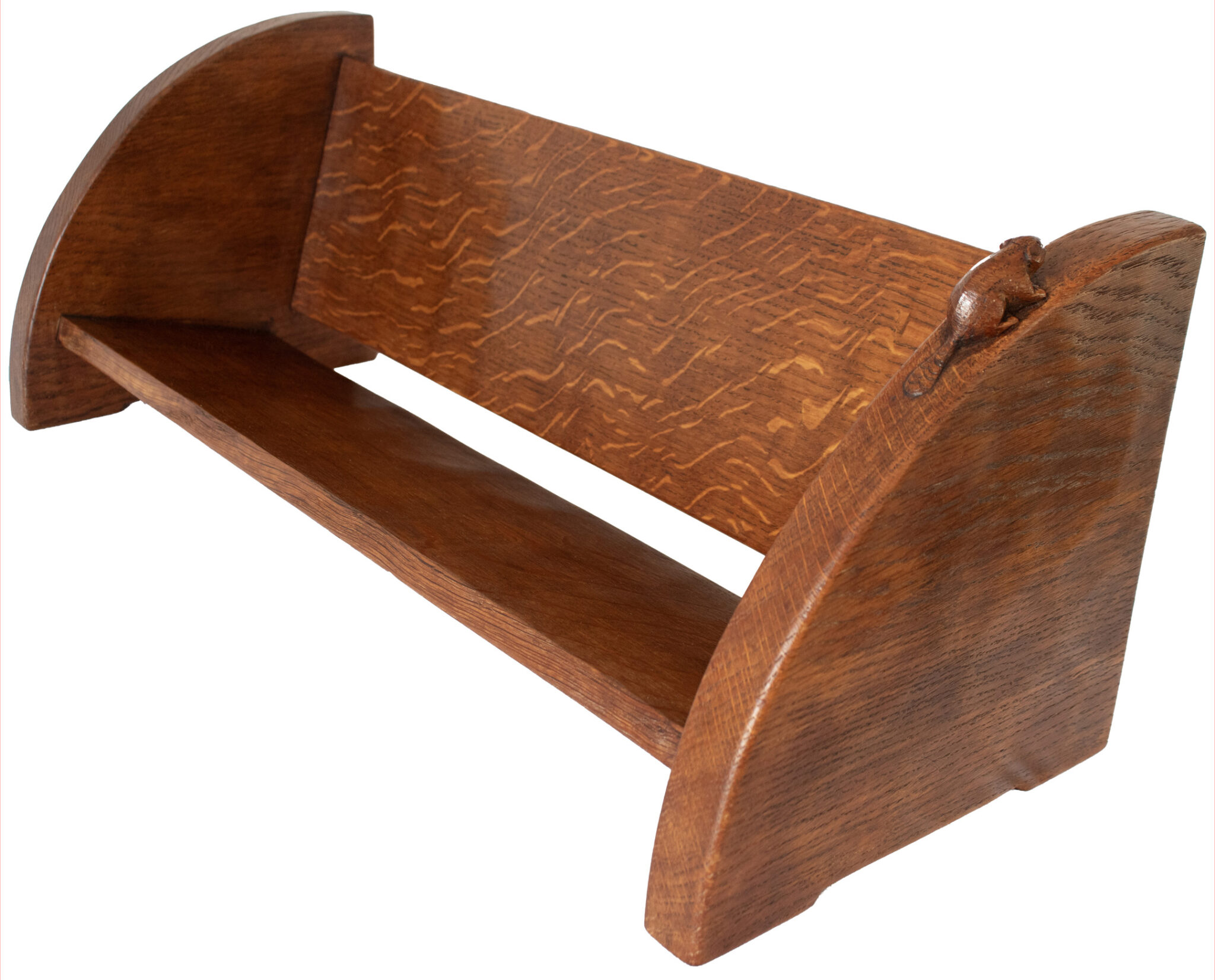 BEAVERMAN ADZED OAK BOOK TROUGH – Ingnet