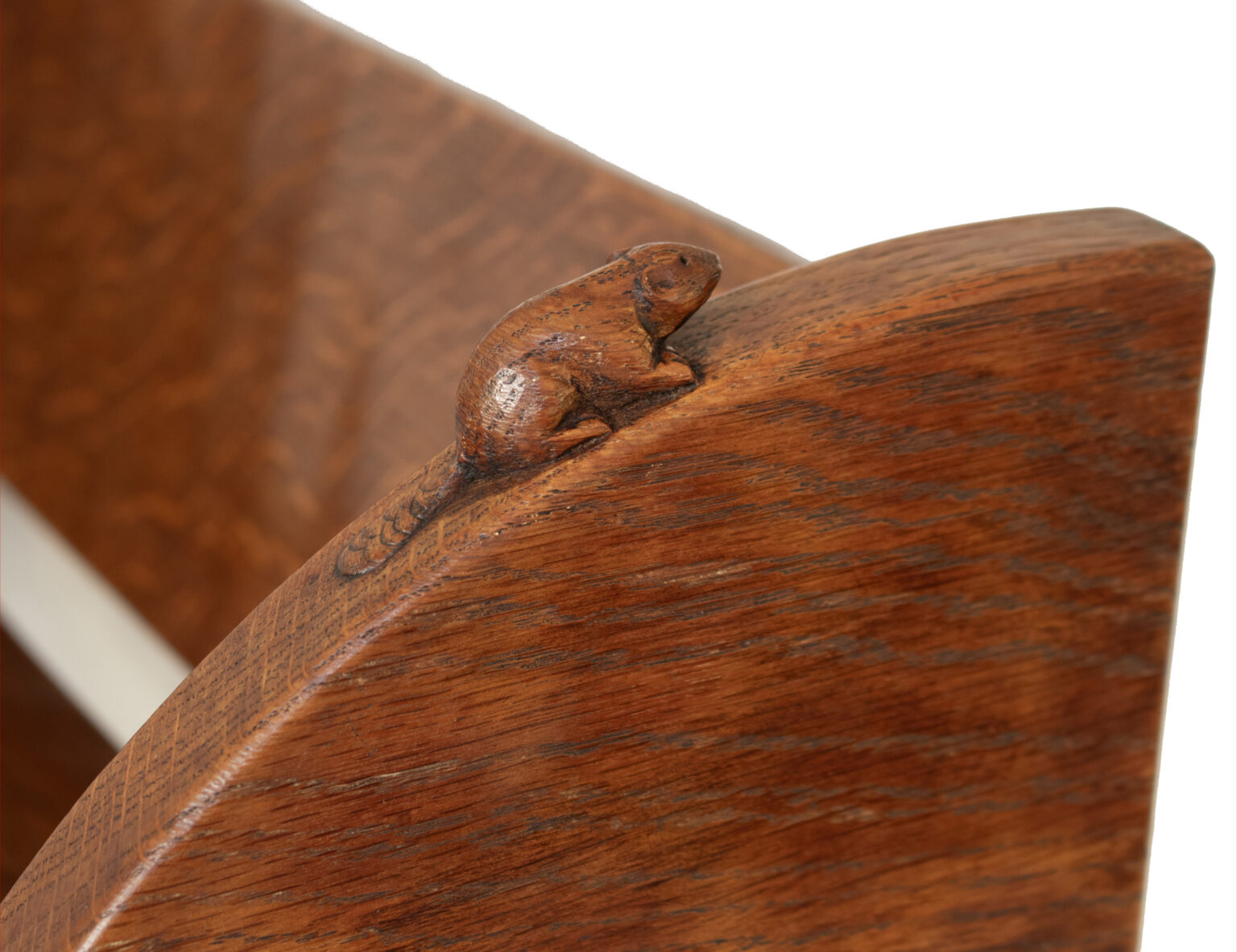 BEAVERMAN ADZED OAK BOOK TROUGH – Ingnet