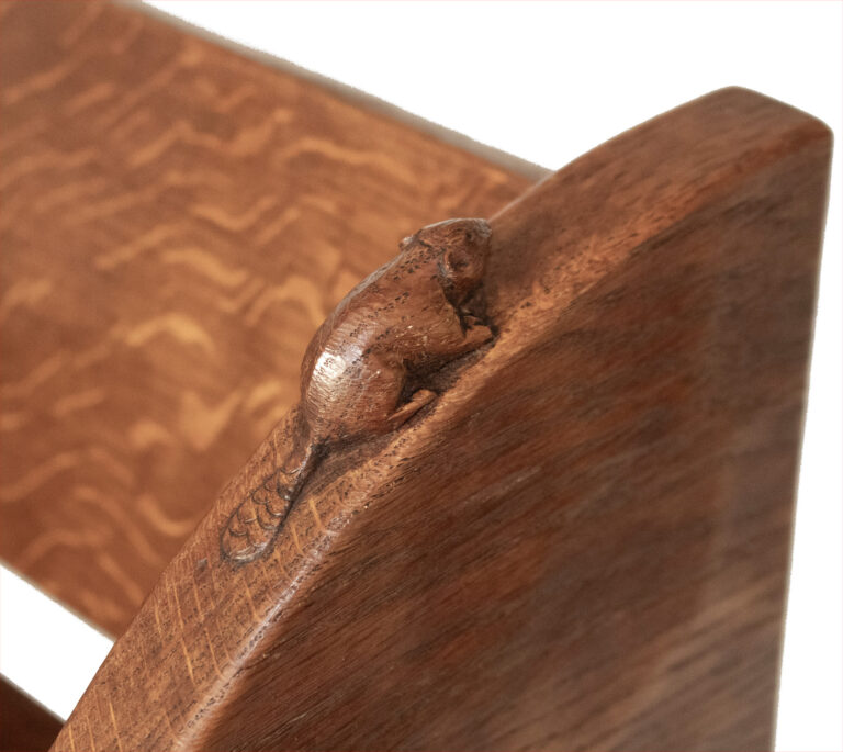 BEAVERMAN ADZED OAK BOOK TROUGH – Ingnet