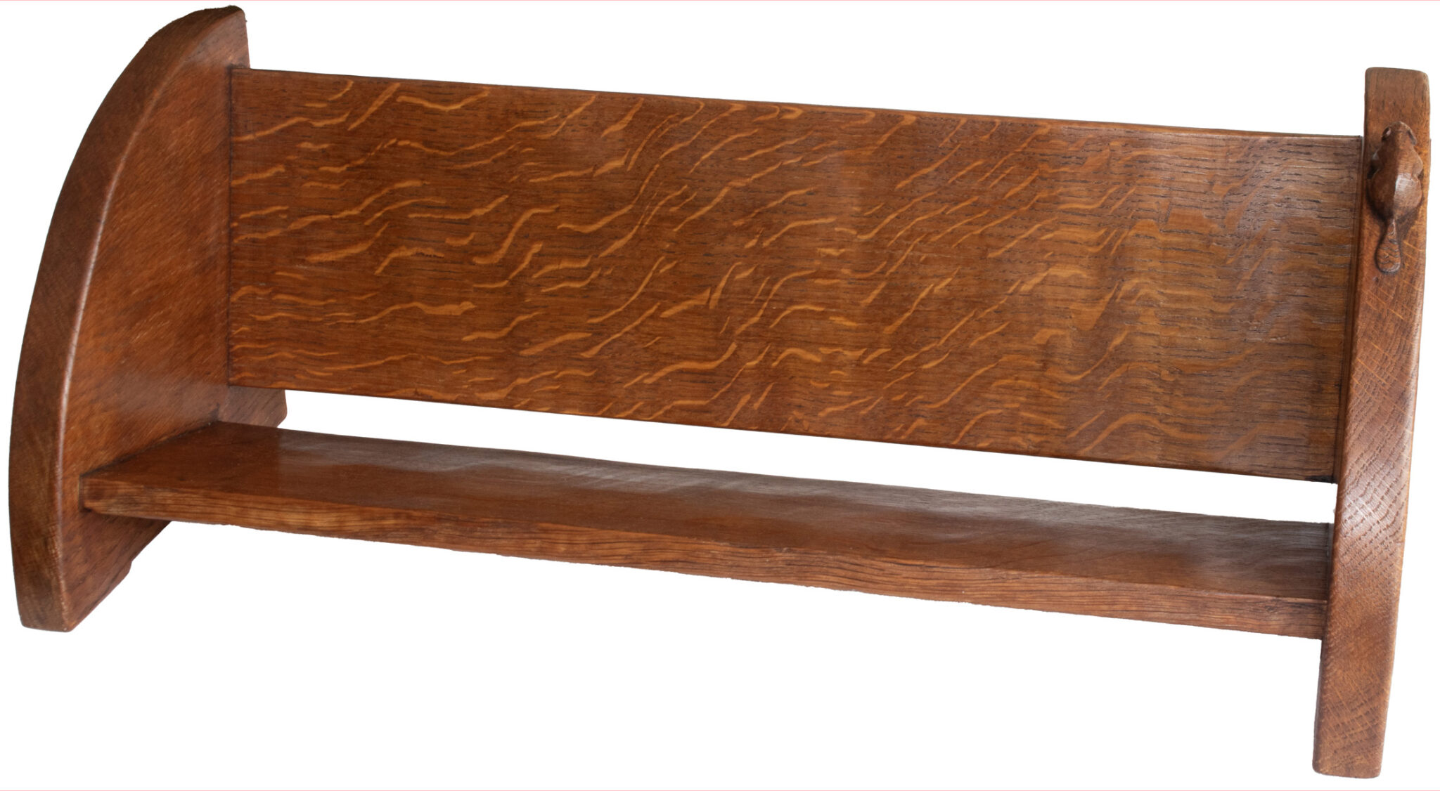 BEAVERMAN ADZED OAK BOOK TROUGH – Ingnet