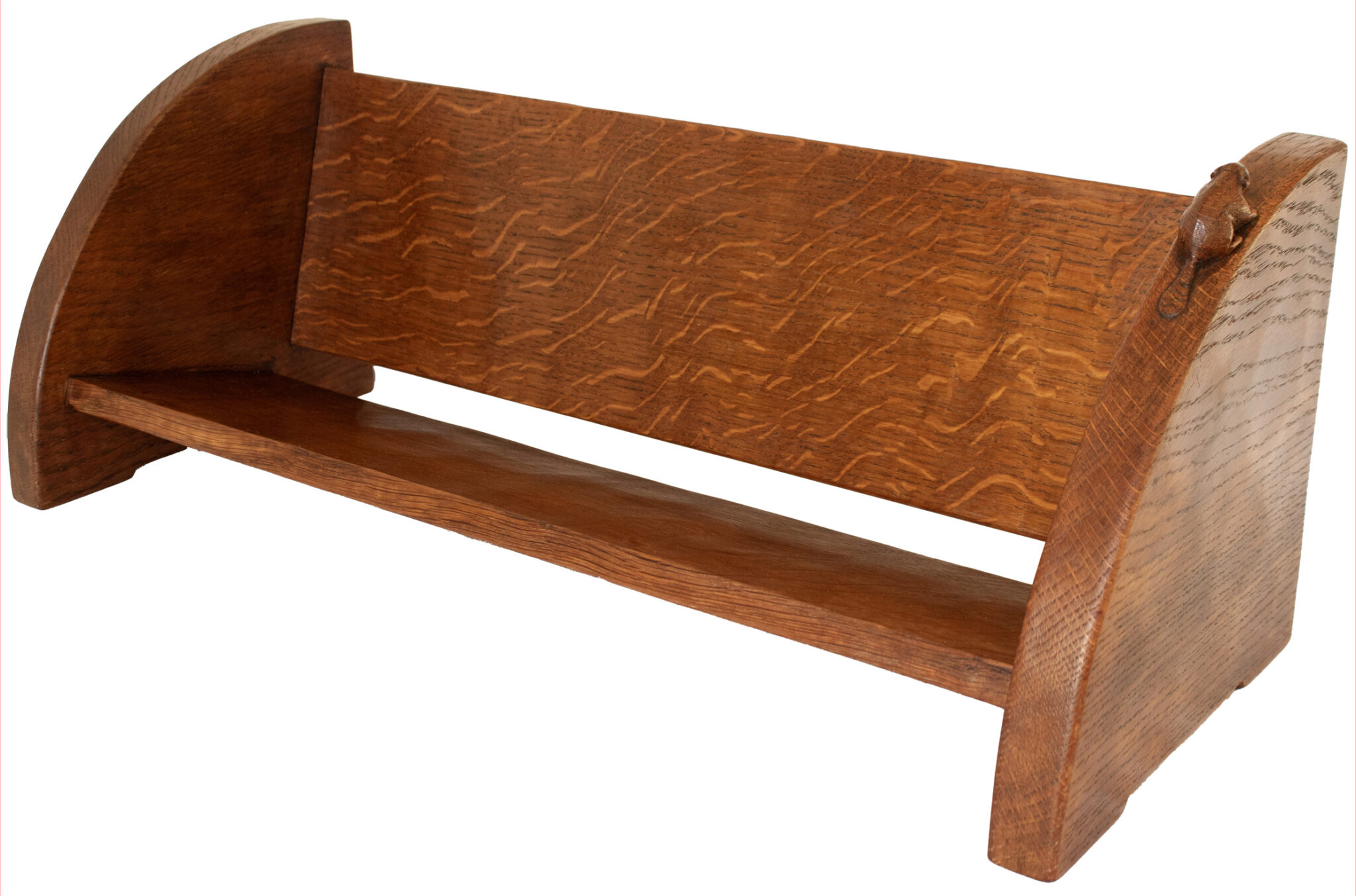 BEAVERMAN ADZED OAK BOOK TROUGH – Ingnet