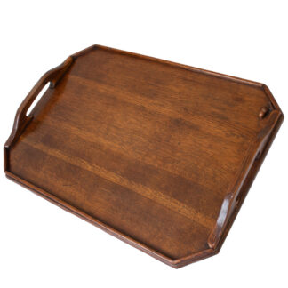 ALAN 'ACORNMAN' GRAINGER OAK TEA TRAY