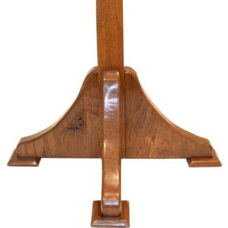 A ROBERT 'KINGPOST' INGRAM OAK PLANT STAND