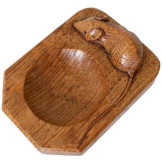 ROBERT MOUSEMAN THOMPSON OAK PIN TRAY