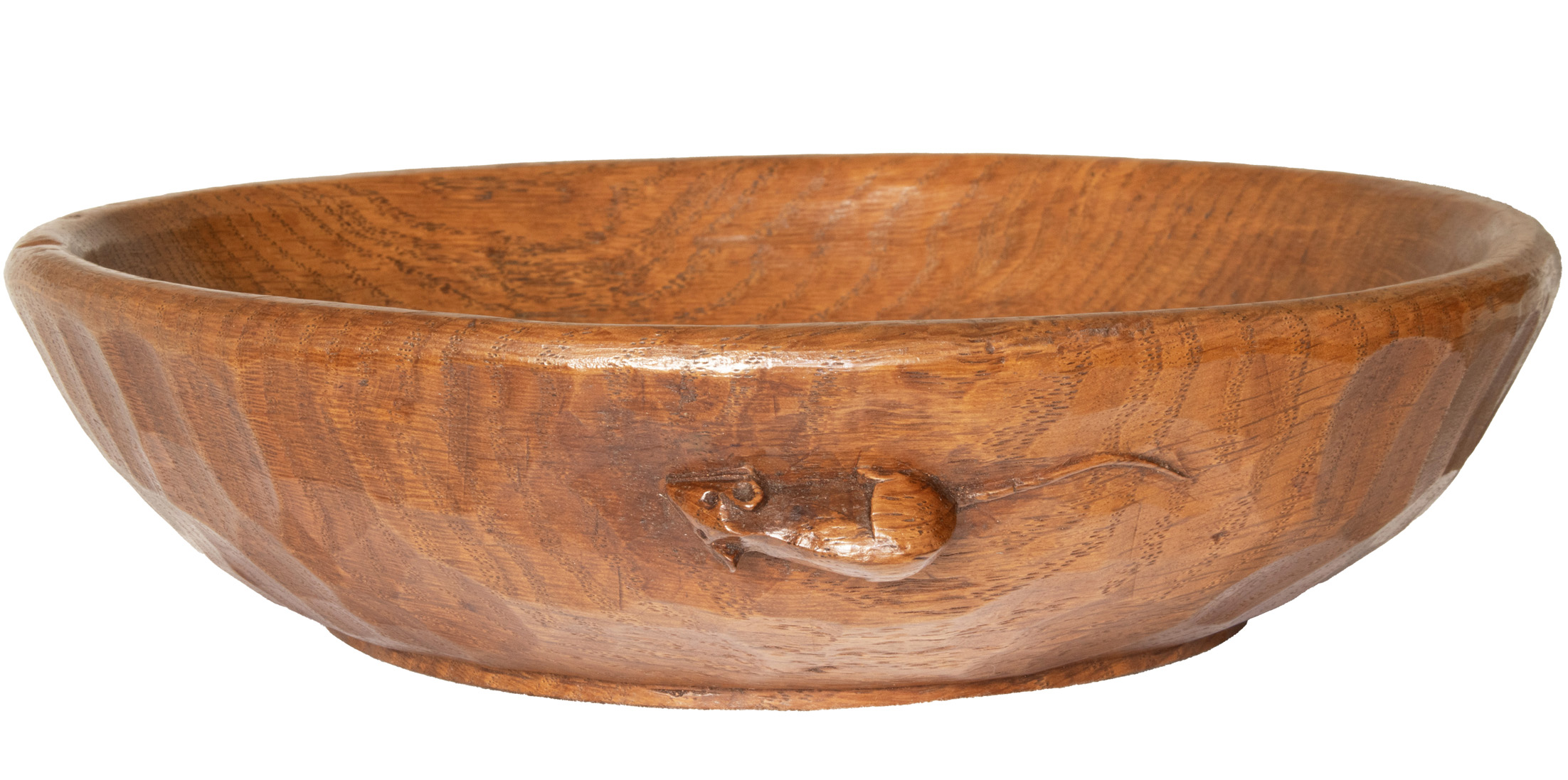 ROBERT MOUSEMAN THOMPSON EARLY OAK FRUIT BOWL - Image 3