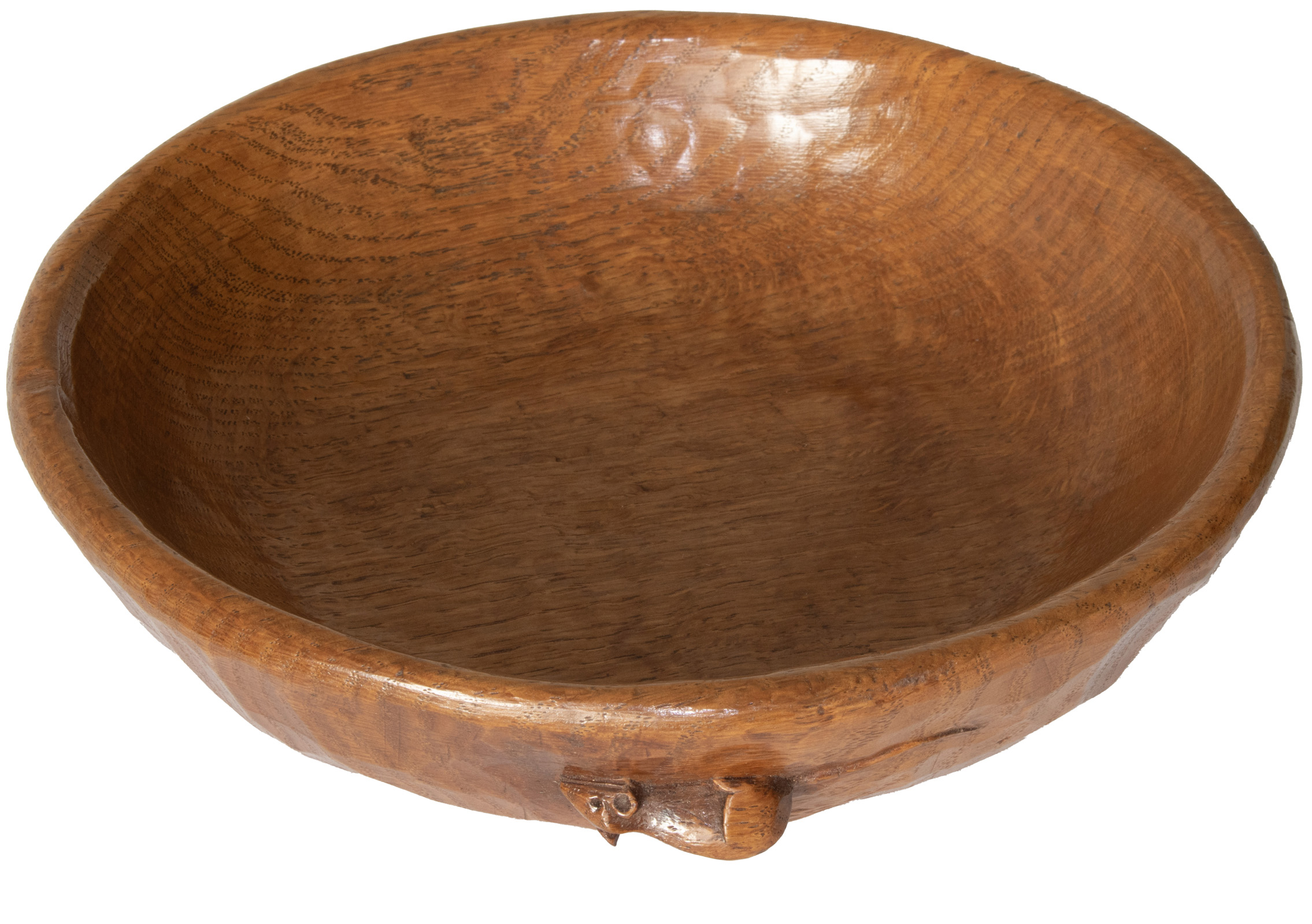 ROBERT MOUSEMAN THOMPSON EARLY OAK FRUIT BOWL - Image 8