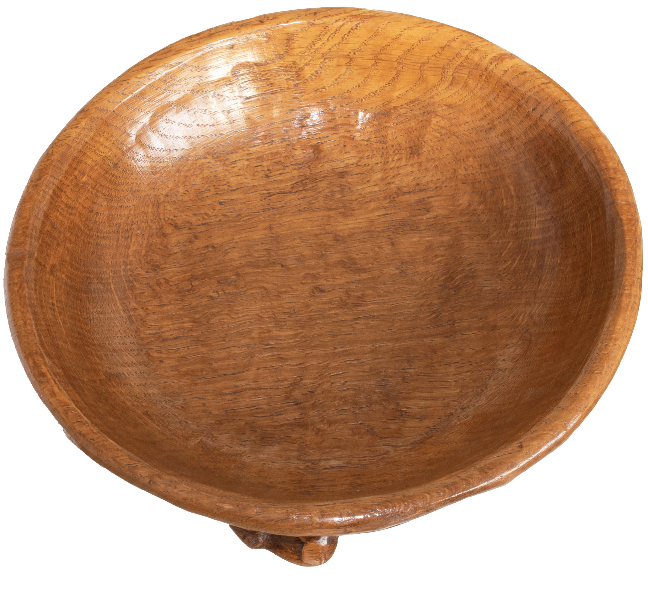 ROBERT MOUSEMAN THOMPSON EARLY OAK FRUIT BOWL - Image 10