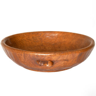 ROBERT MOUSEMAN THOMPSON EARLY OAK FRUIT BOWL