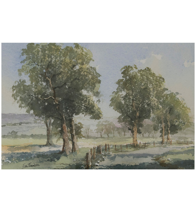 ERIC THOMPSON WATERCOLOUR