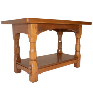 COLIN BEAVERMAN ALMACK OAK OCTAGONAL COFFEE TABLE