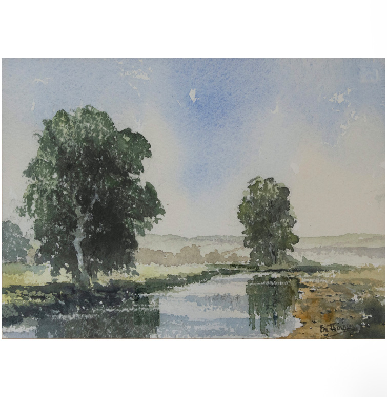 ERIC THOMPSON WATERCOLOUR