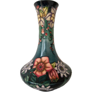 MOORCROFT CAROUSEL VASE DESIGNED BY RACHEL BISHOP
