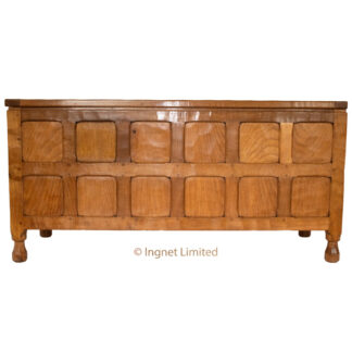 SID POLLARD ADZED YORKSHIRE OAK BLANKET BOX