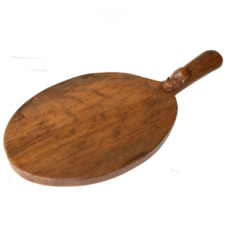 ROBERT MOUSEMAN THOMPSON VINTAGE OAK CHEESEBOARD
