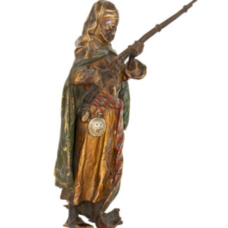 AUSTRIAN COLD PAINTED BRONZE BY FRANZ BERGMAN