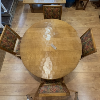 ROBERT MOUSEMAN THOMPSON CIRCULAR DINING SUITE