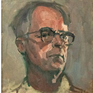 DOUGLAS PITTUCK SELF PORTRAIT IN OILS